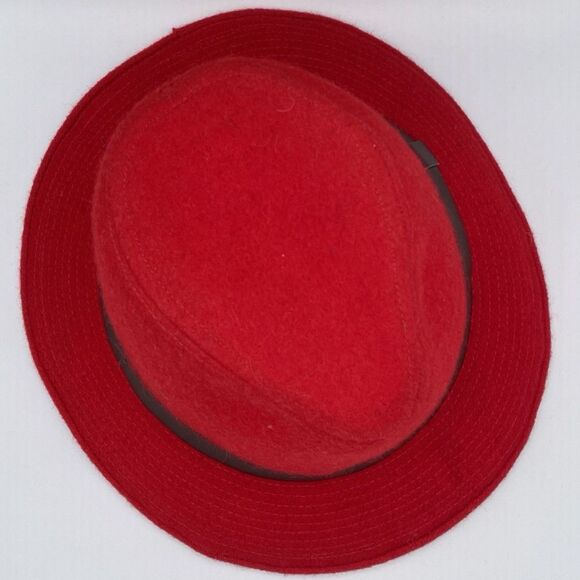 CC Filson Co. Red Packer Fedora Hat | Small | 100% Virgin Wool | Seattle USACC F - Picture 3 of 5